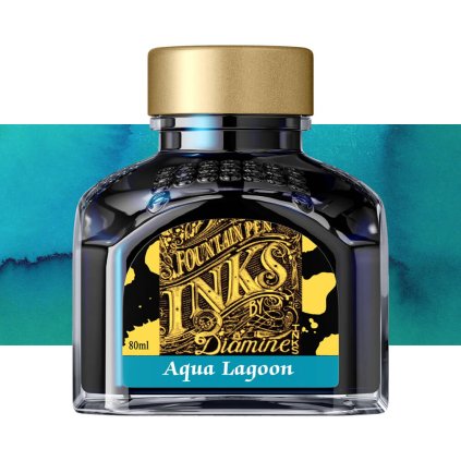 inkoust diamine 80 ml aqua lagoon