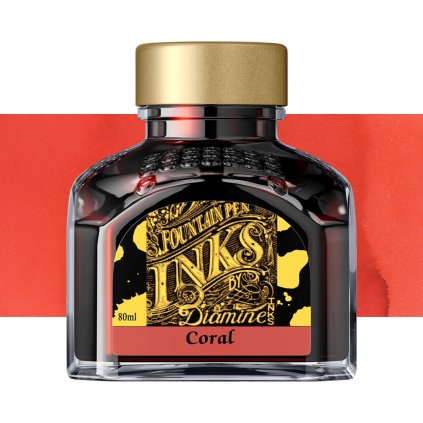 inkoust diamine 80 ml coral