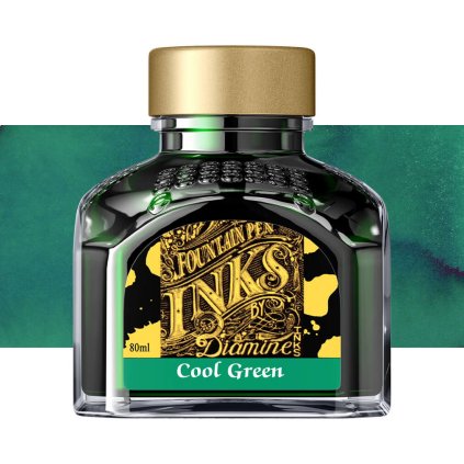 inkoust diamine 80 ml cool green