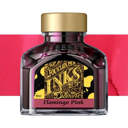 inkoust diamine 80 ml flamingo pink