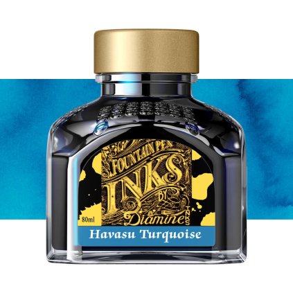 inkoust diamine 80 ml havasu turquoise
