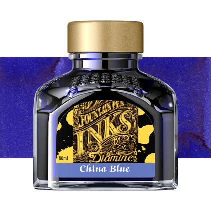 inkoust diamine 80 ml china blue