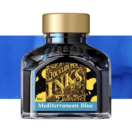 inkoust diamine 80 ml mediterranean blue