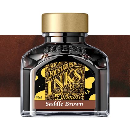 inkoust diamine 80 ml saddle brown
