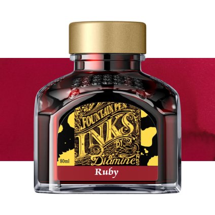 inkoust diamine 80 ml ruby