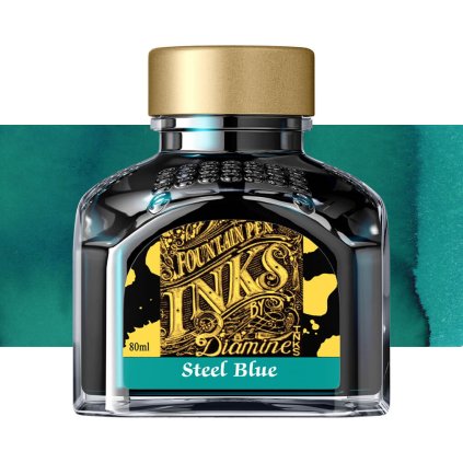inkoust diamine 80 ml steel blue