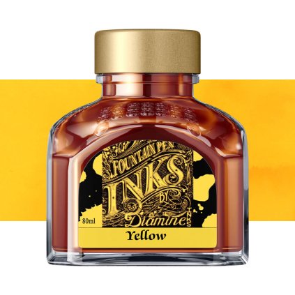 inkoust diamine 80 ml yellow