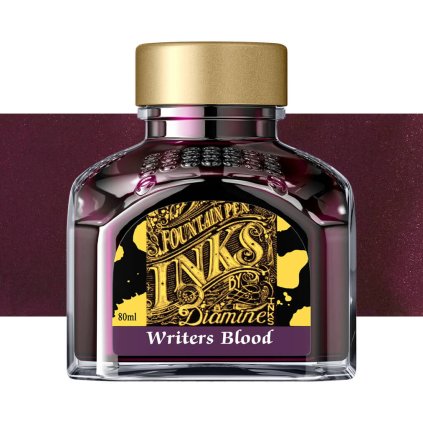 inkoust diamine 80 ml writers blood