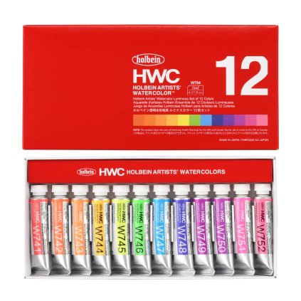 Akvarelové barvy Holbein 5 ml Luminous