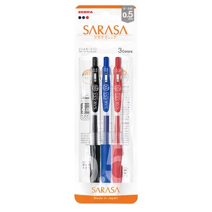 Sarasa 0.5 sada 3 ks baleni