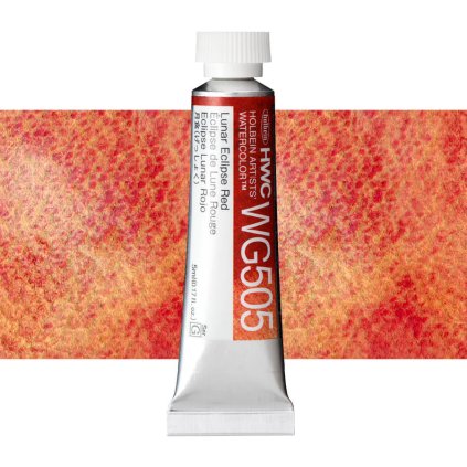 akvarelova barva holbein 5 ml lunare eclipse red WG505