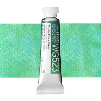 akvarelova barva holbein 5 ml wonder forest green WG523