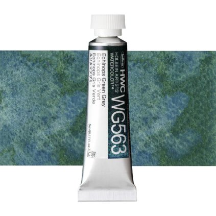 akvarelova barva holbein 5 ml echinops green grey WG563