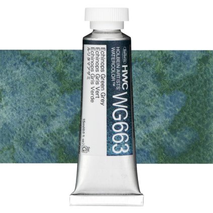 akvarelova barva holbein 15 ml echinops green grey WG663