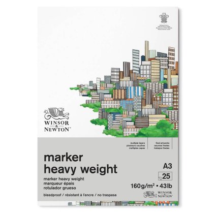 skicák wn marker heavy weight 160g a3