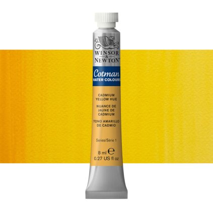 akvarelová barva cotman tuba cadmium yellow hue