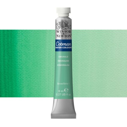 akvarelová barva cotman tuba emerald