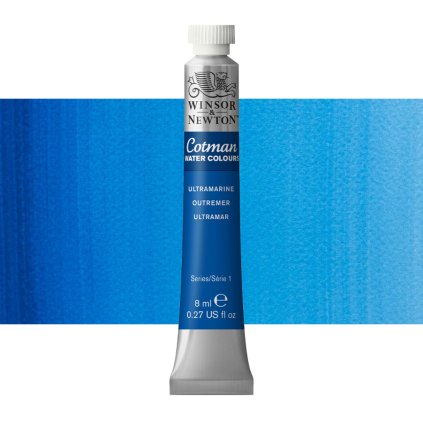 akvarelová barva cotman tuba ultramarine
