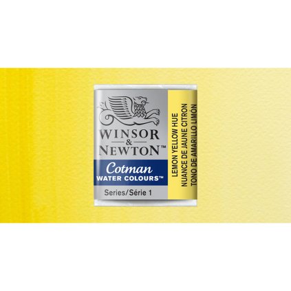 akvarelová barva cotman půlpánvička lemon yellow hue