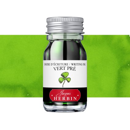 inkoust pro plnici pera herbin 10ml vert pre