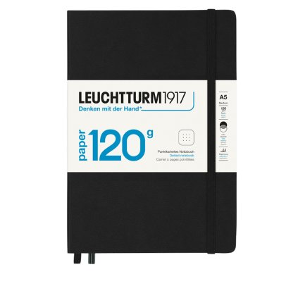 Zapisnk Leuchtturm1917 A5 120g black