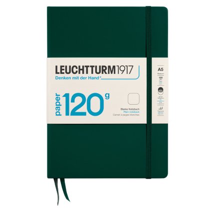 Zapisnk Leuchtturm1917 A5 120g forest green
