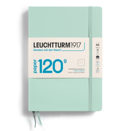 Zapisnk Leuchtturm1917 A5 120g mint green
