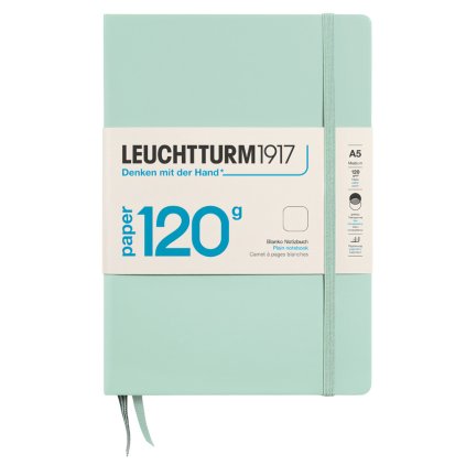 Zapisnk Leuchtturm1917 A5 120g mint green