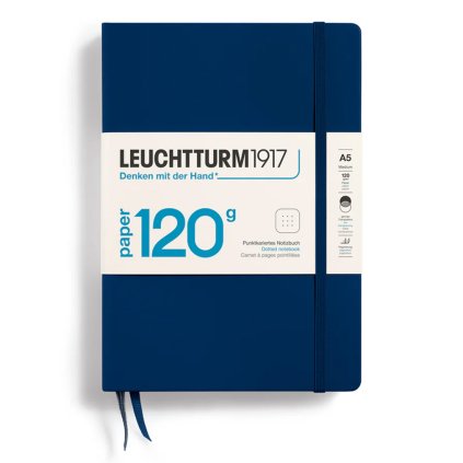 Zapisnk Leuchtturm1917 A5 120g marine