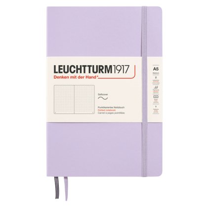 Zapisnk Leuchtturm1917 411 A5 softcover lilac