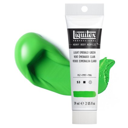akrylova barva liquitex heavy body light emerald green