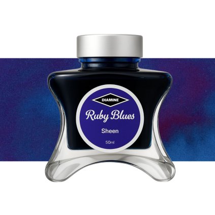 Inkoust Diamine Inkvent 50 ml - Ruby Blues