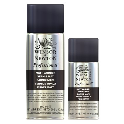 matny lak ve spreji winsor newton