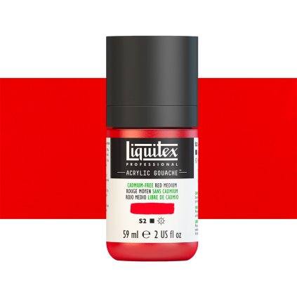 akrylovy kvas liquitex cadmium free red medium