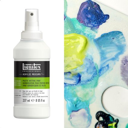 palette wetting spray