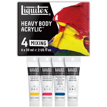 sada liquitex heavy body mixing