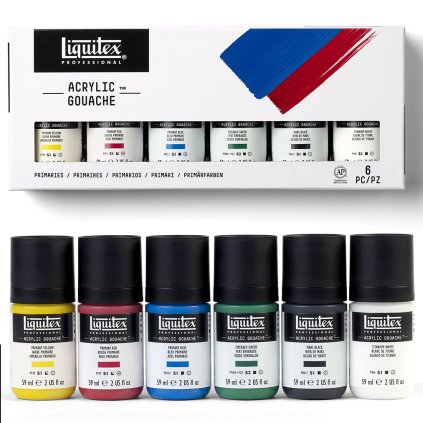 AKRYLOVY KVAS LIQUITEX SADA 6 KS PRIMARIES 59 ml