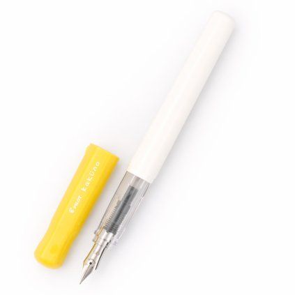plnici pero Pilot Kakuno soft yellow