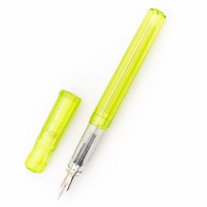 plnici pero Pilot Kakuno translucent green