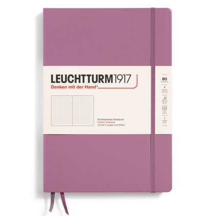 Zapisnk Leuchtturm1917 B5 dusty rose teckovany