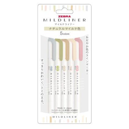 mildliner sada natural