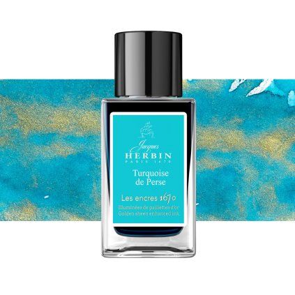 inkoust herbin 1617 turquoise de perse 15ml