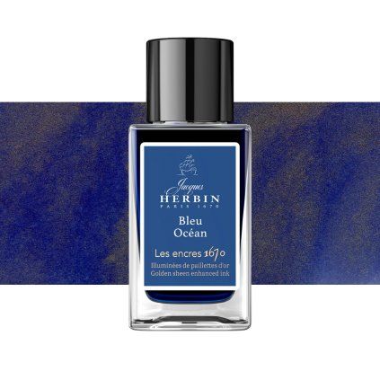 inkoust herbin 1617 bleu ocean 15ml
