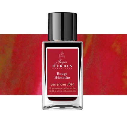 inkoust herbin 1617 rouge hematite 15ml