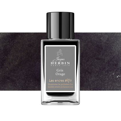 inkoust herbin 1617 gris orange 15ml
