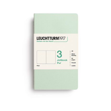 sesit jottbook pur a6 cisty mint