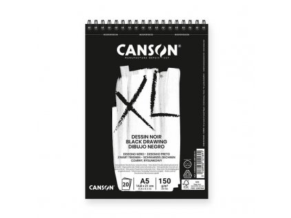 Skicák Canson XL Dessin Noir A5