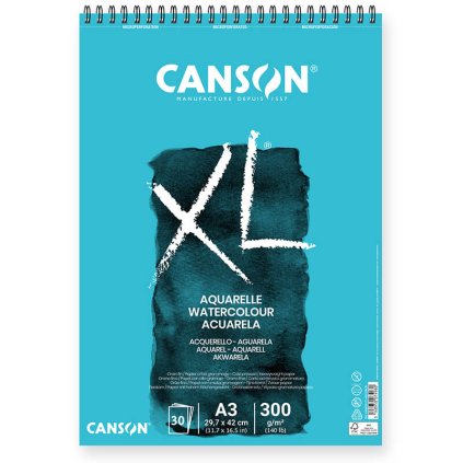 Skicák Canson XL Aquarelle A3