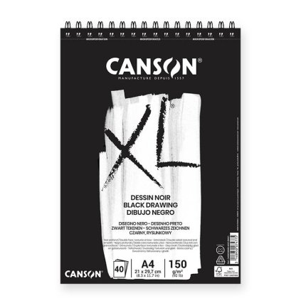 Skicák Canson XL Dessin Noir A4