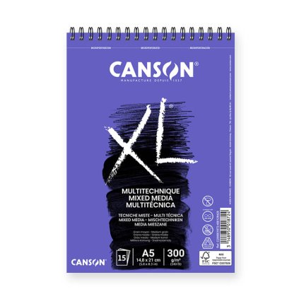 Skicák Canson XL Mix Media A5